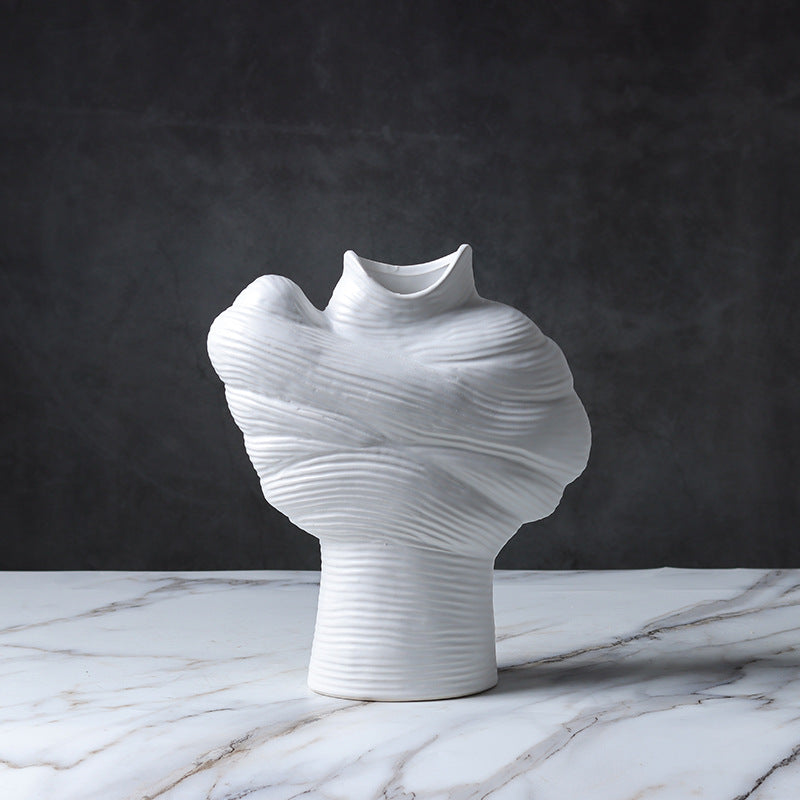 Modern Geometric Abstract Vase - Fa'Ra Way