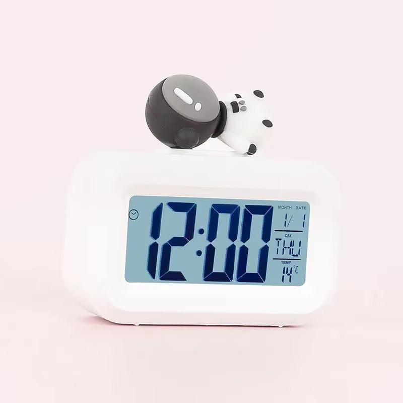 Mini Music Digital Alarm Clock Backlight Snooze Mute Calendar Desktop Alaways On Table Clocks Temperature Electronic LED Clocks - Fa'Ra Way