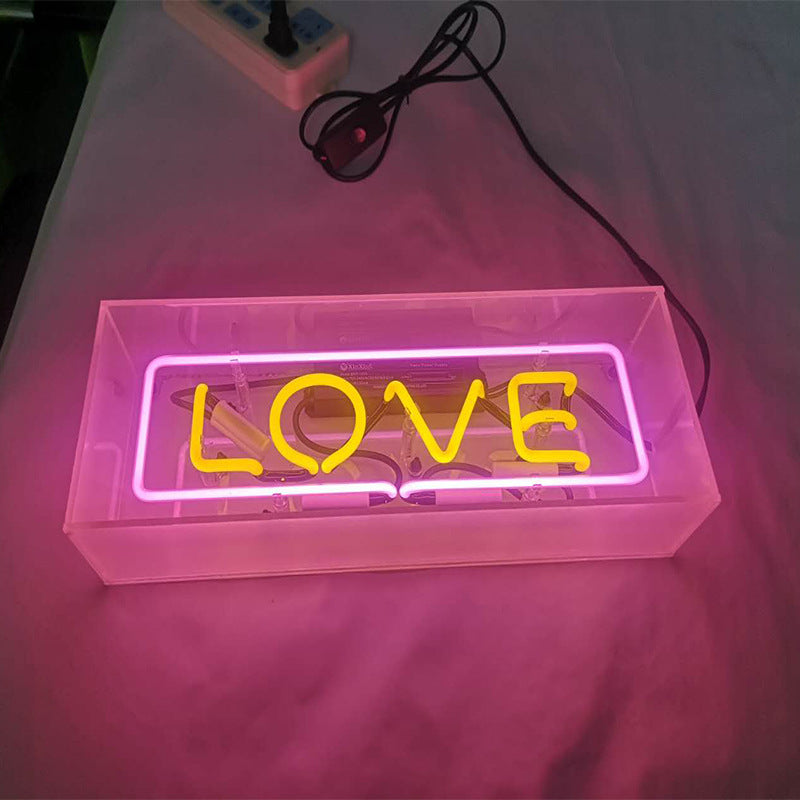 Neon Sign Acrylic Glass Light Box - Fa'Ra Way