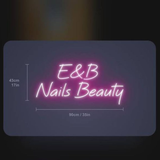 Custom LED Neon Letter Sign – Personalized Wall Art Decor - Fa'Ra Way