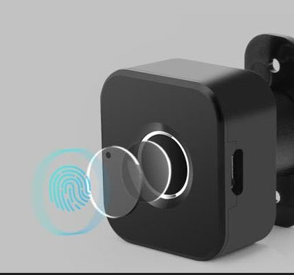 Smart Fingerprint Drawer Lock | Keyless Biometric Security for Desk & Cabinet - Fa'Ra Way
