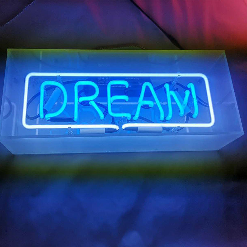 Neon Sign Acrylic Glass Light Box - Fa'Ra Way
