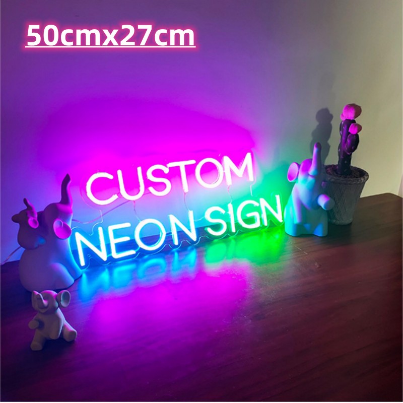 Custom LED Neon Letter Sign – Personalized Wall Art Decor - Fa'Ra Way