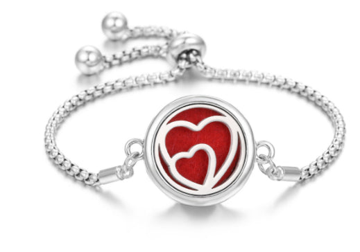 New Kaleidoscope Aromatherapy Bracelet Perfume Essential Oil Diffuser Locket Bracelet Charms Women Aroma Diffuser Jewelry - Fa'Ra Way