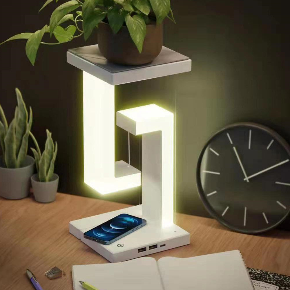 Mini Anti-Gravity Floating Lamp | Smart Inductive Light with Wireless Charging - Fa'Ra Way