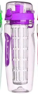 32Oz Fruit Infusing Infuser Water Bottle Water Fruit Bottle BPA Free Plastic Sport Fruit Infuser Water Bottles With Infuser Juice Shaker Drink Bottle Of Water - Fa'Ra Way