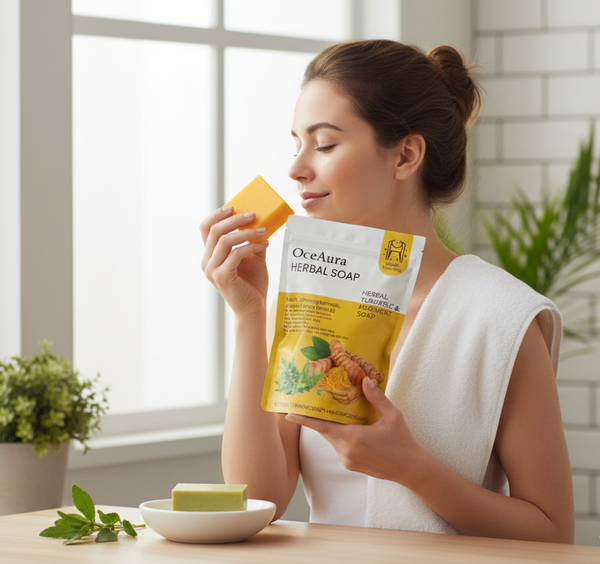 Turmeric & Chamomile Glow Bar – Natural Herbal Skincare Soap - Fa'Ra Way