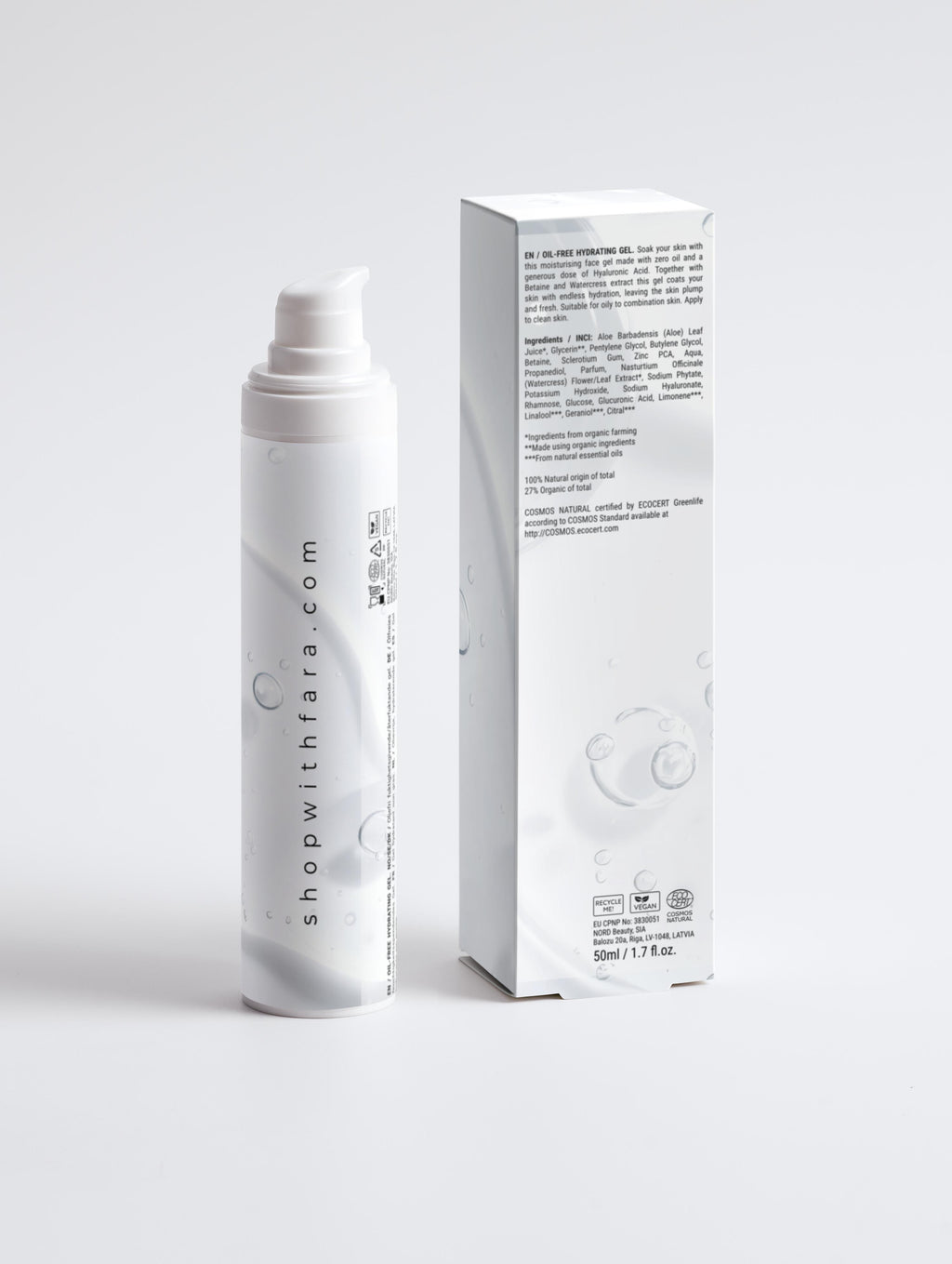 Oil-Free Hydrating Gel by FA'RA - Fa'Ra Way