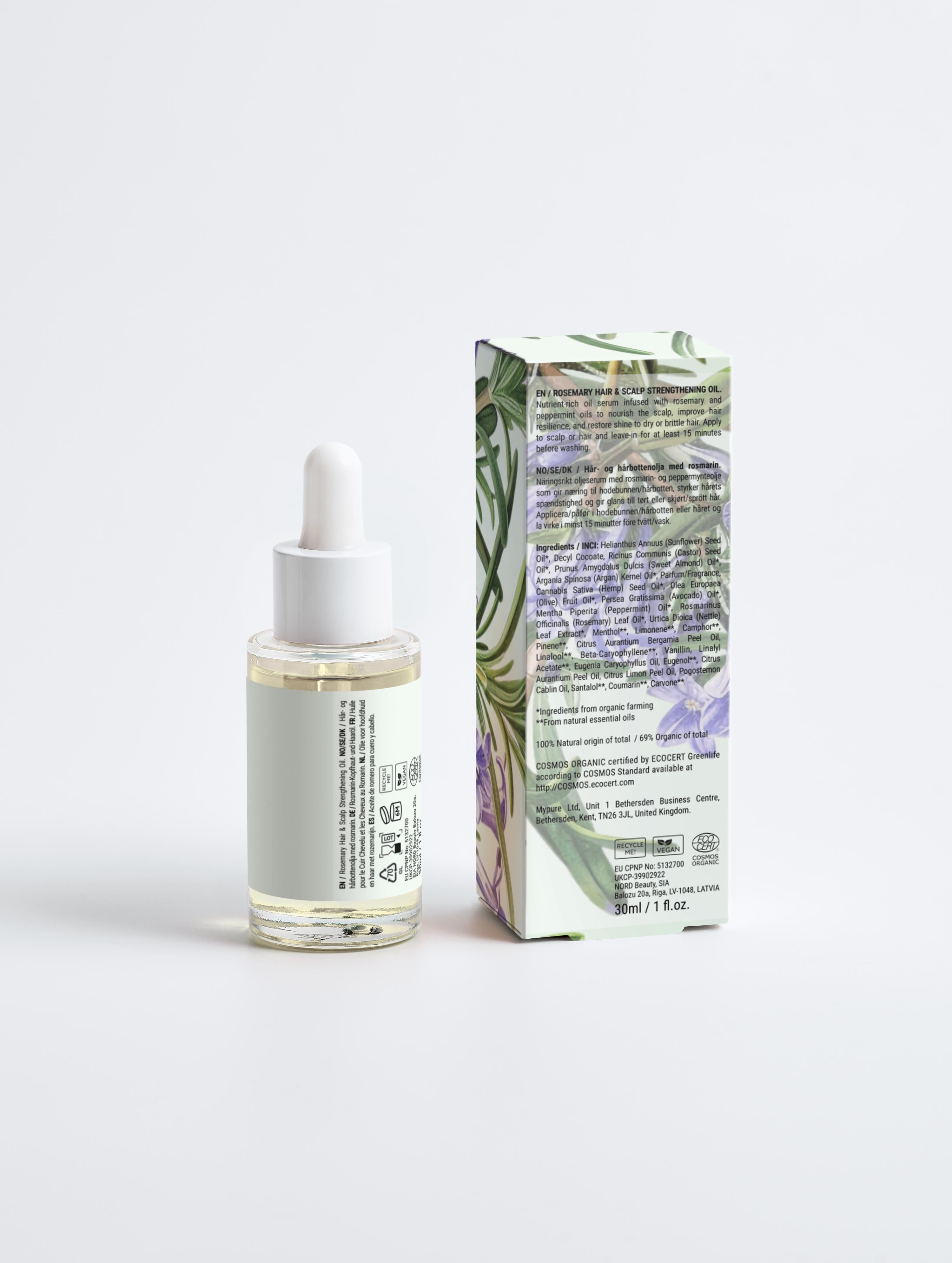 Rosemary Hair & Scalp Strengthening Oil | Nourishes & Restores Shine by FA'RA - Fa'Ra Way