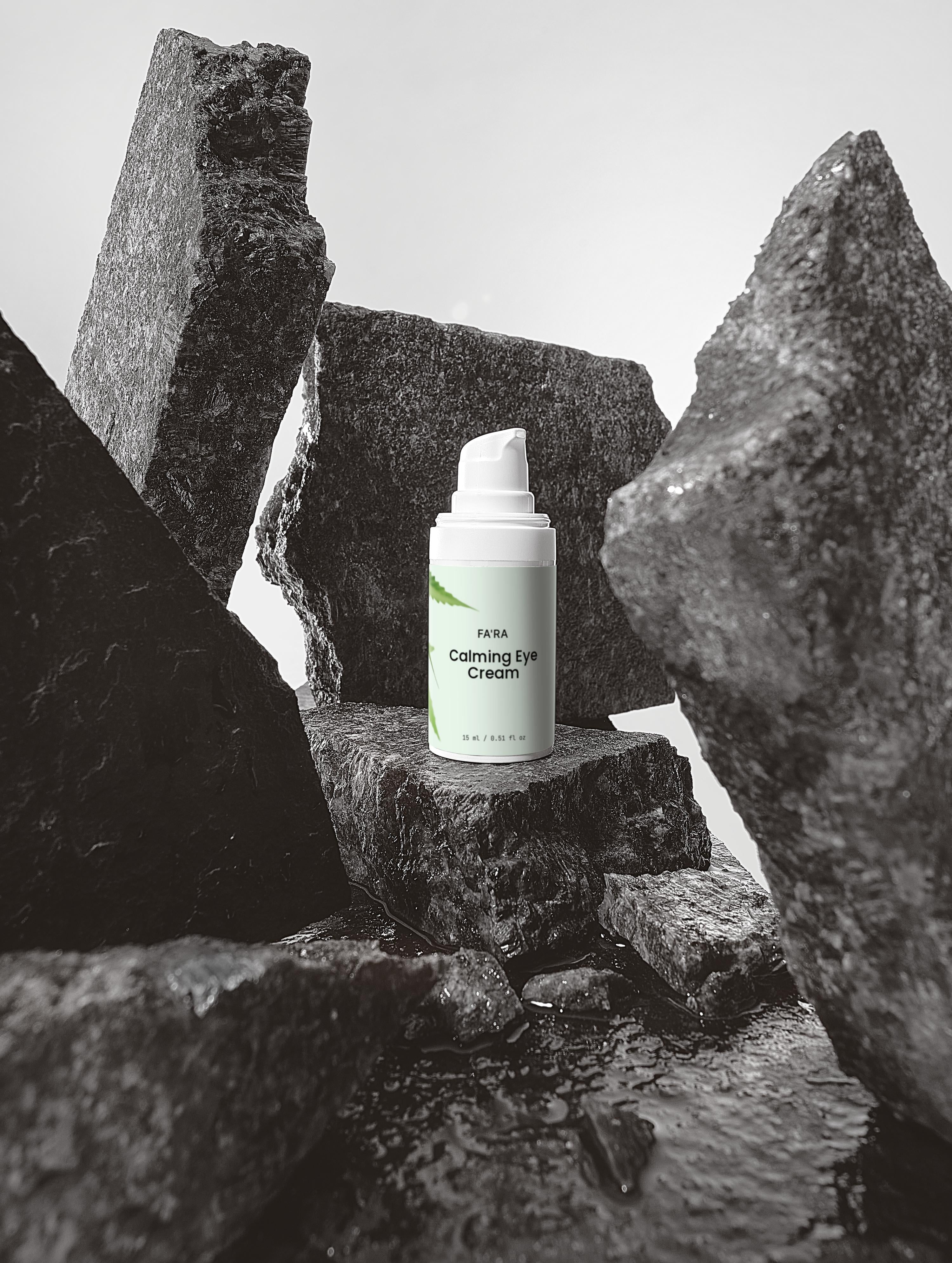 Calming Eye Cream with 1% CBD | Reduces Puffiness & Dark Circle by FA'RA - Fa'Ra Way