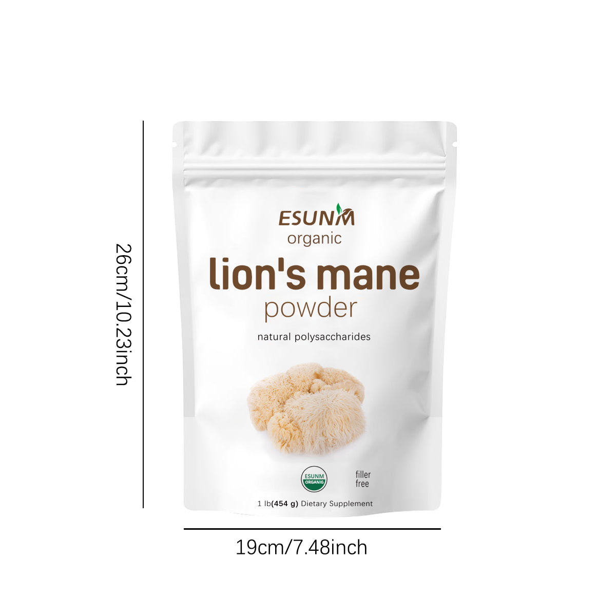 Food Health Organic Lion Bristle Mushroom Powder - Fa'Ra Way