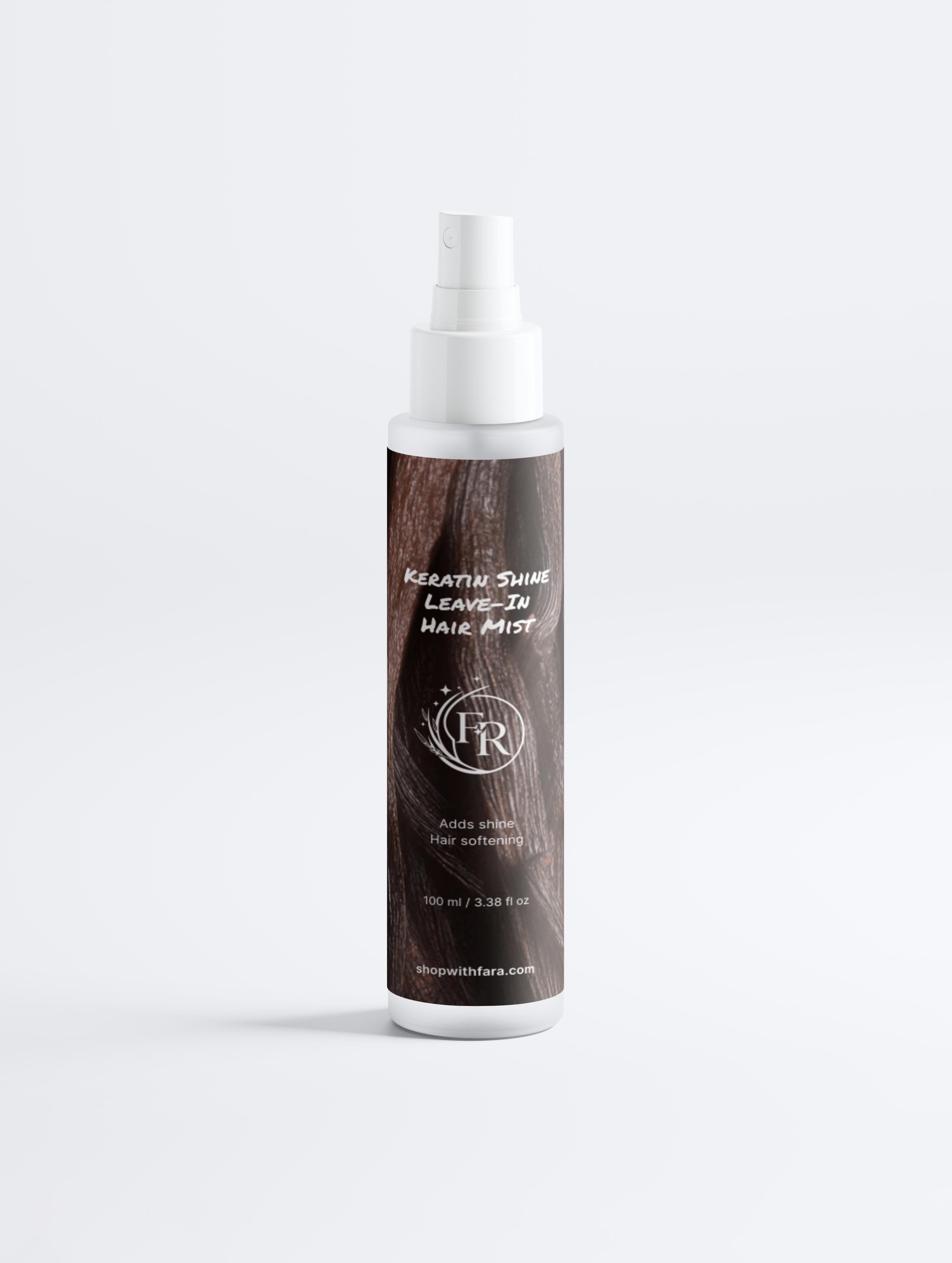 Keratin Shine Leave-In Hair Mist | Strengthens & Detangles Damaged Hair by FA'RA - Fa'Ra Way
