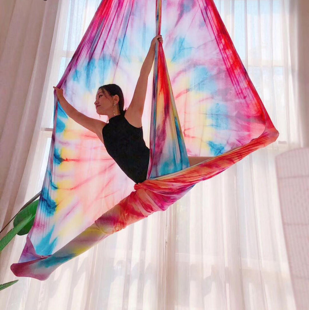 Home Color Gradient Aerial Yoga Hammock Fabric - Fa'Ra Way