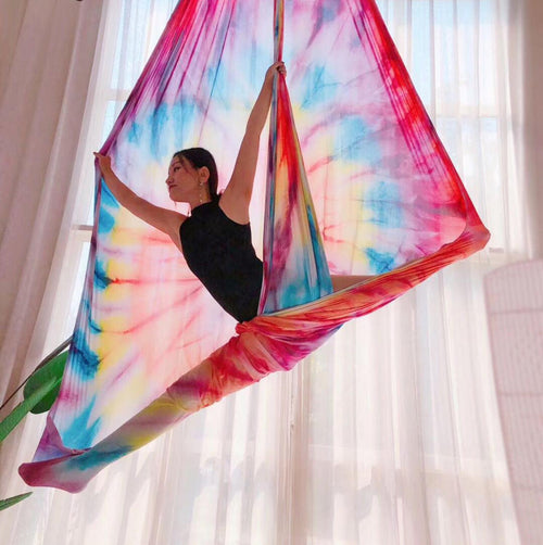Home Color Gradient Aerial Yoga Hammock Fabric - Fa'Ra Way