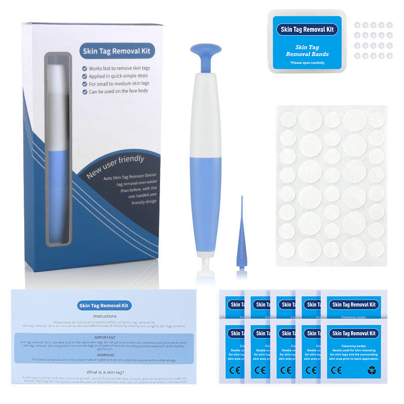Skin Tag Removal Kit Home Use Mole Wart Remover Micro Band Skin Tag Treatment Tool Easy To Clean Skin Care Tool - Fa'Ra Way