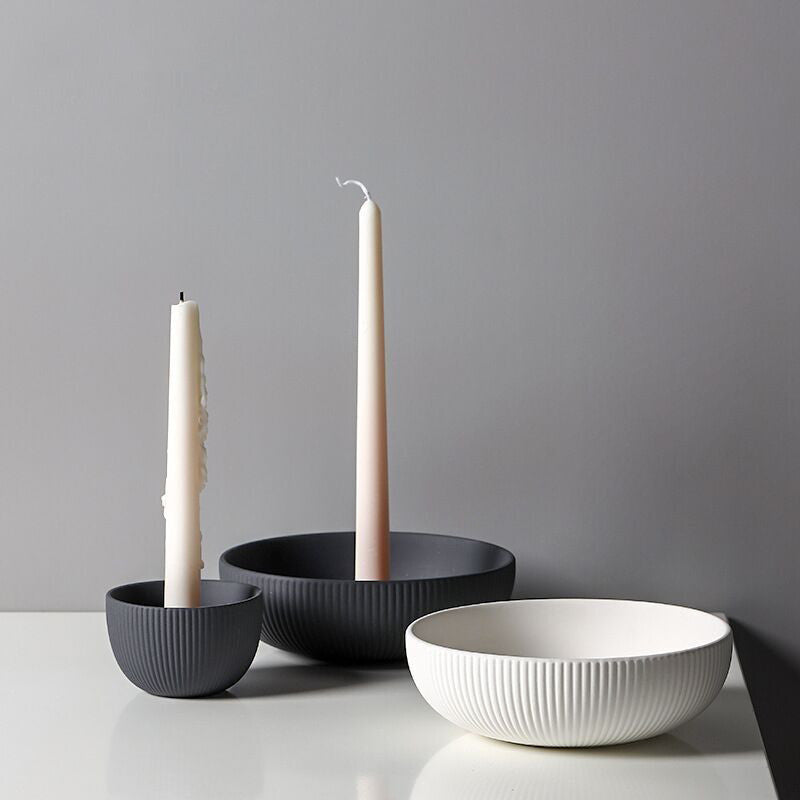 Simple Ceramic Candle Tray - Fa'Ra Way