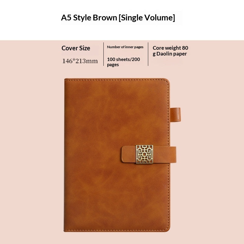 Premium Leather Notebook & Insulated Mug Gift Set - Fa'Ra Way