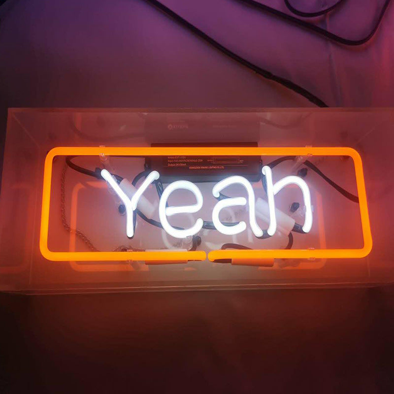 Neon Sign Acrylic Glass Light Box - Fa'Ra Way