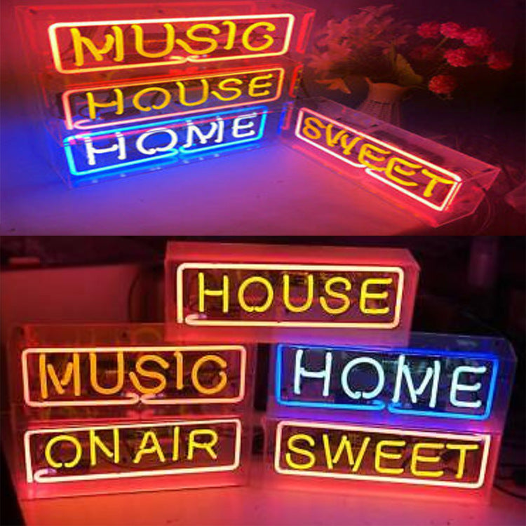 Neon Sign Acrylic Glass Light Box - Fa'Ra Way