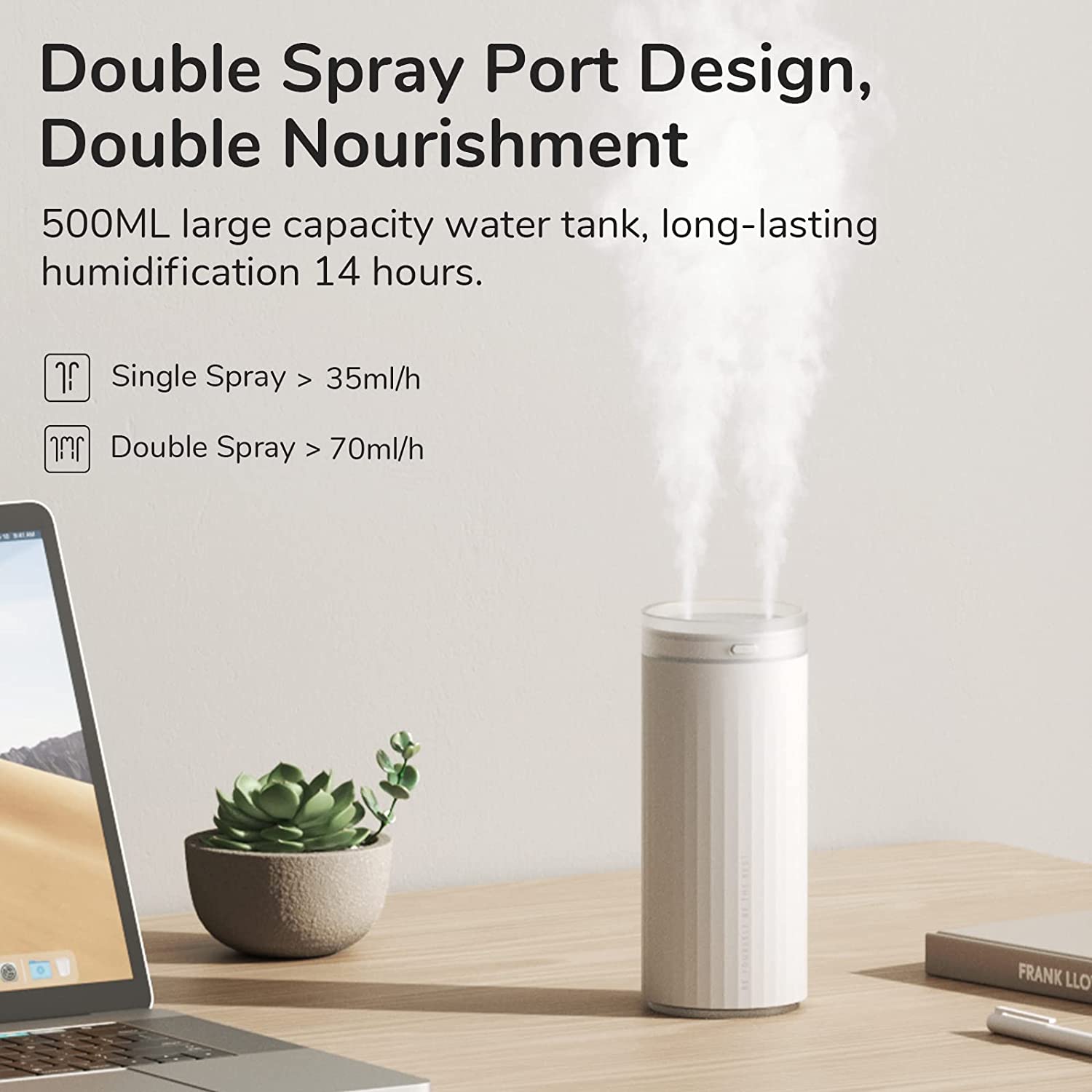 Dual-Mist Desktop & Car Humidifier - Fa'Ra Way