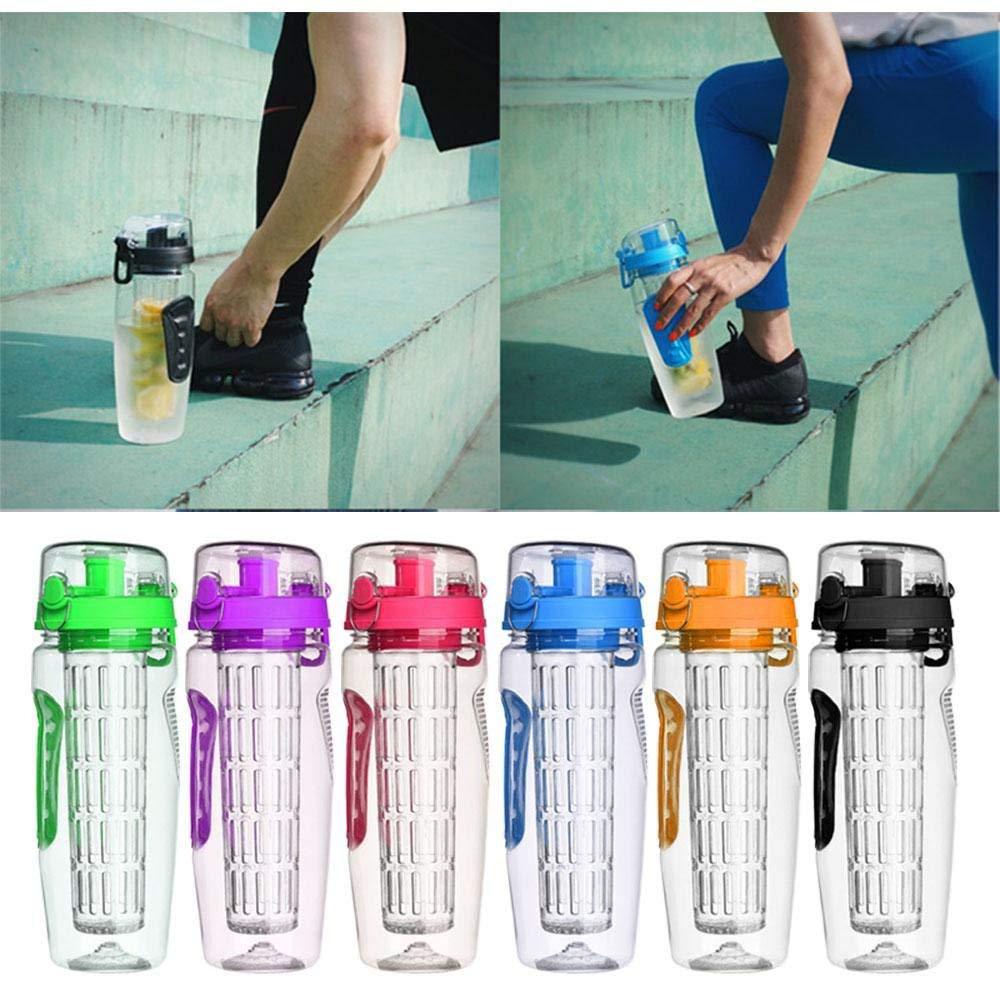 32Oz Fruit Infusing Infuser Water Bottle Water Fruit Bottle BPA Free Plastic Sport Fruit Infuser Water Bottles With Infuser Juice Shaker Drink Bottle Of Water - Fa'Ra Way