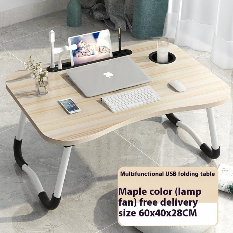 Portable Laptop Stand with USB Hub & Cooling Fan - Fa'Ra Way