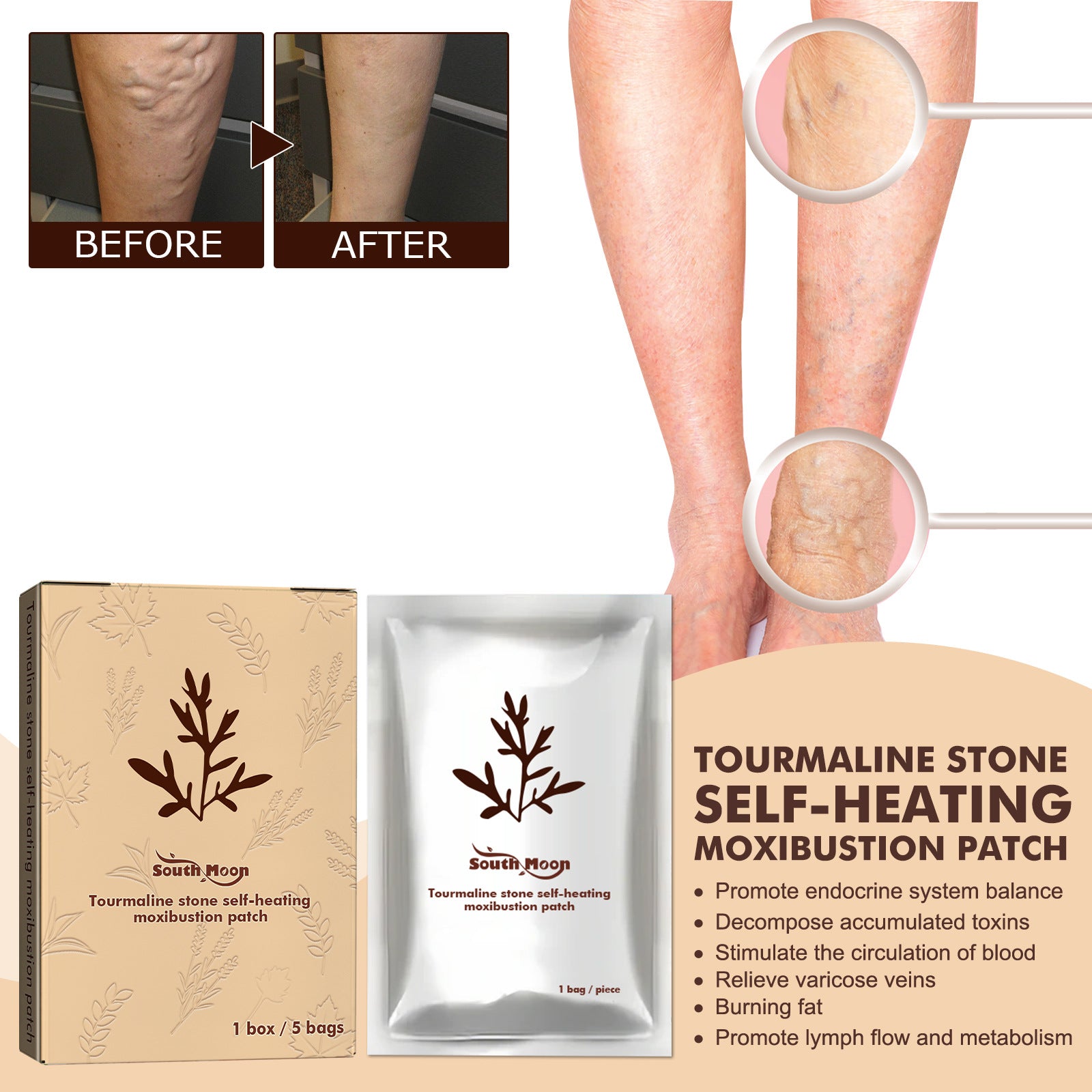 Joint Massage Cervical Self-heating Moxibustion Plaster Soothing Soreness Care - Fa'Ra Way