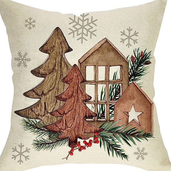 Nordic Winter Series Throw Pillow Cover - Fa'Ra Way