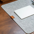 Minimalist Felt Desk Mat – Ultra-Soft Protective Mouse Pad - Fa'Ra Way