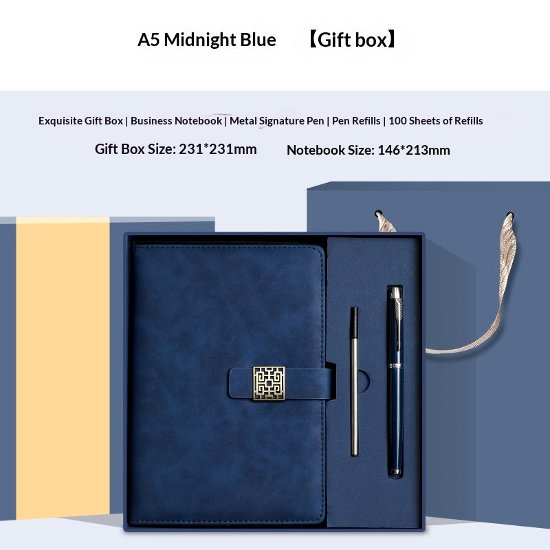 Premium Leather Notebook & Insulated Mug Gift Set - Fa'Ra Way