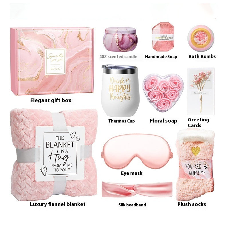 Luxury Spa & Aromatherapy Gift Set | Handcrafted Candle & Soap Wellness Suite - Fa'Ra Way