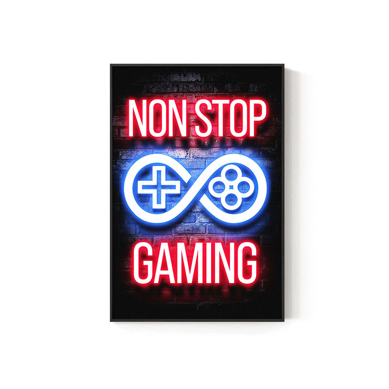 Framed LED Gamer Wall Deco - Fa'Ra Way