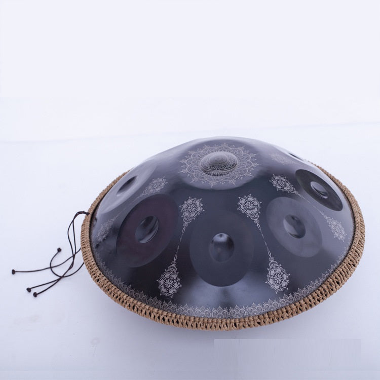 Mandala Engraved Version Hand Disc Drum Music Instrument - Fa'Ra Way
