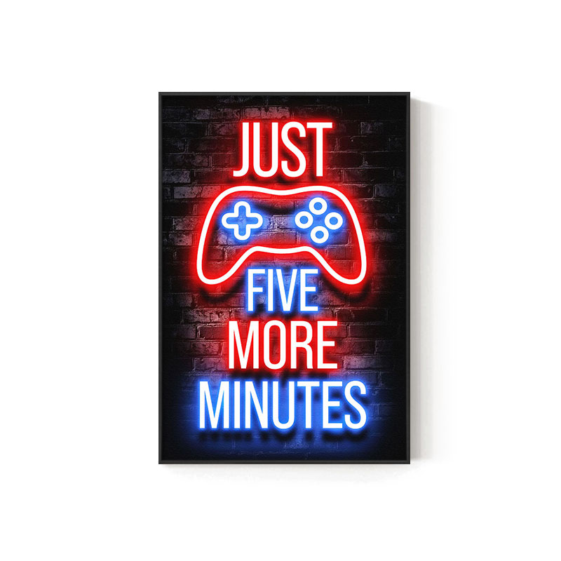 Framed LED Gamer Wall Deco - Fa'Ra Way