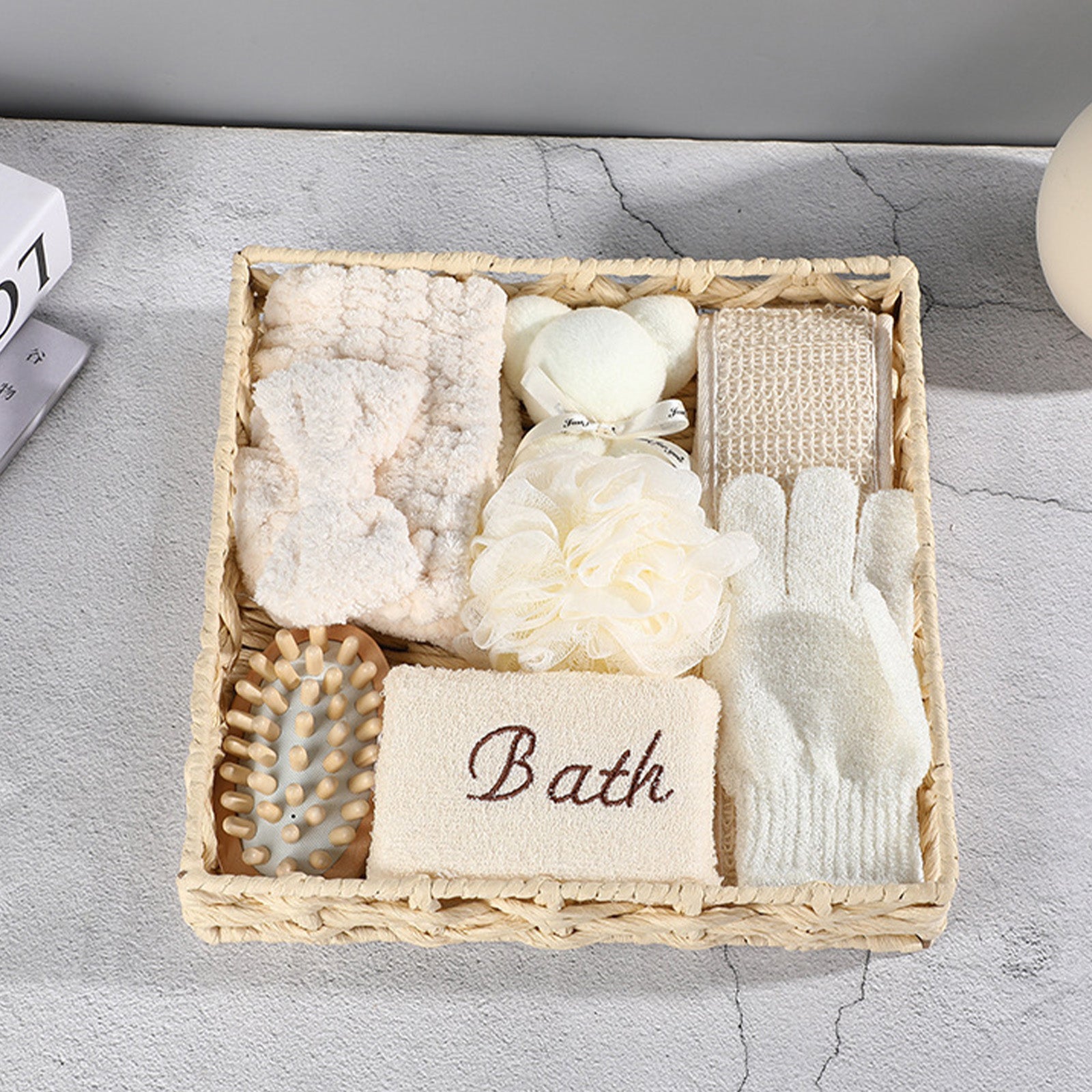 Luxury Bear & Coral Velvet Spa Gift Set - Fa'Ra Way