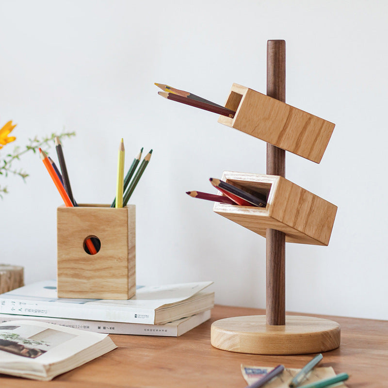 Creative Wood Pen Holder - Fa'Ra Way