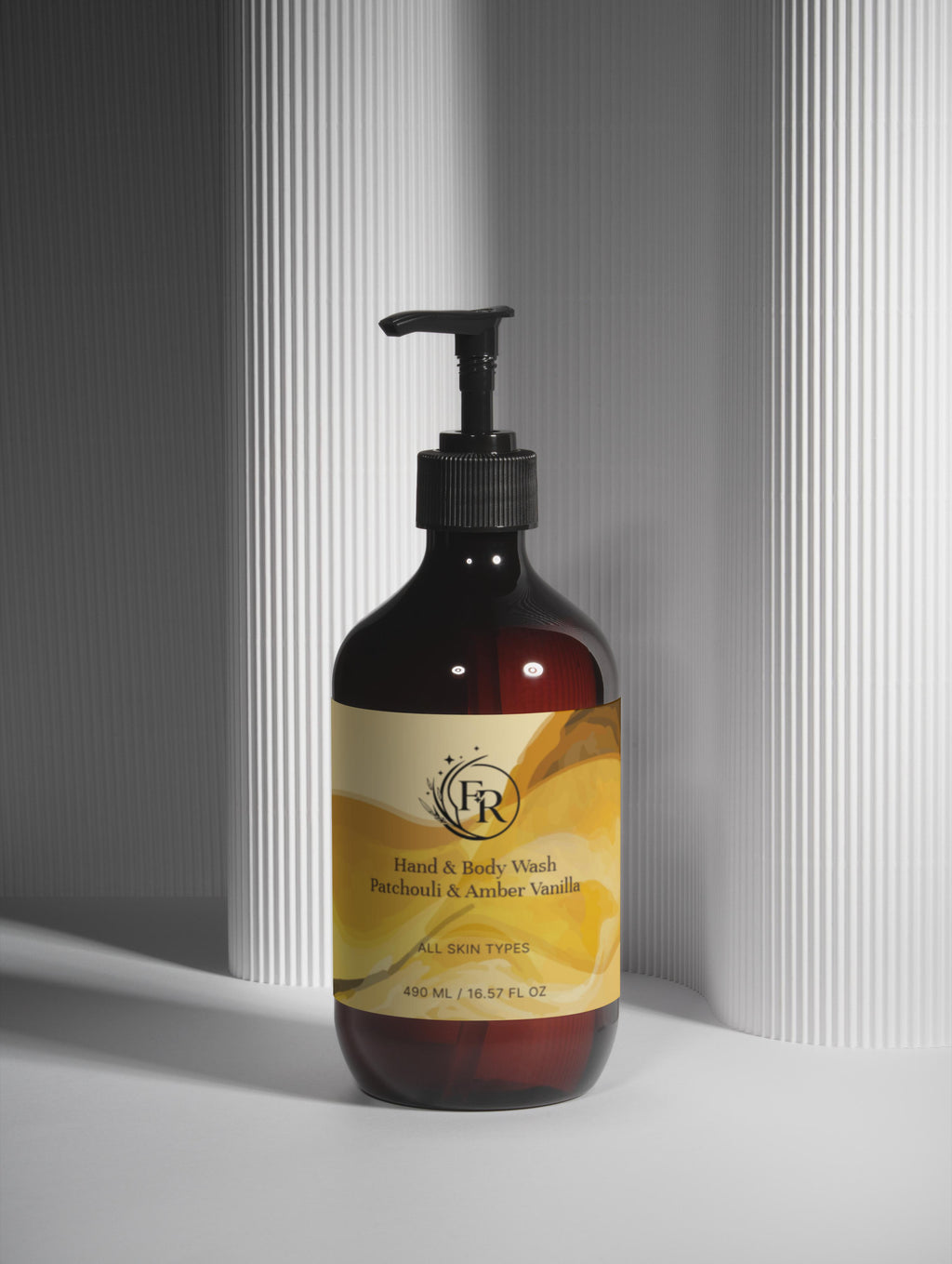 Hand & Body Wash, Patchouli & Amber Vanilla by FA'RA - Fa'Ra Way