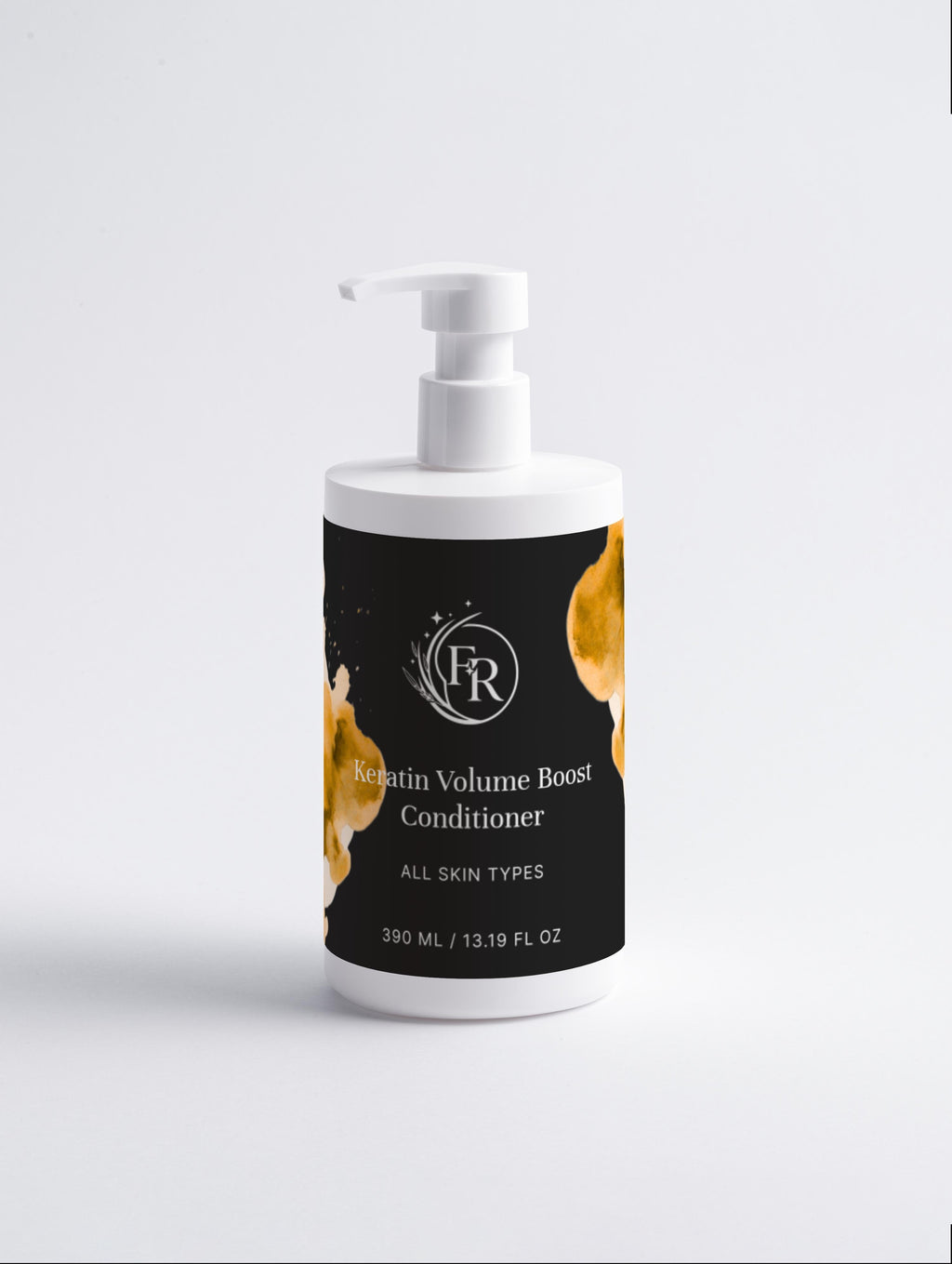 Selfnamed Keratin Volume Boost Conditioner for fine hair, showing a bottle with a sleek design and the product label.