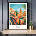 Affiche Rabat, Marco | Impression Rabat  | Affiche de voyage Rabat-0