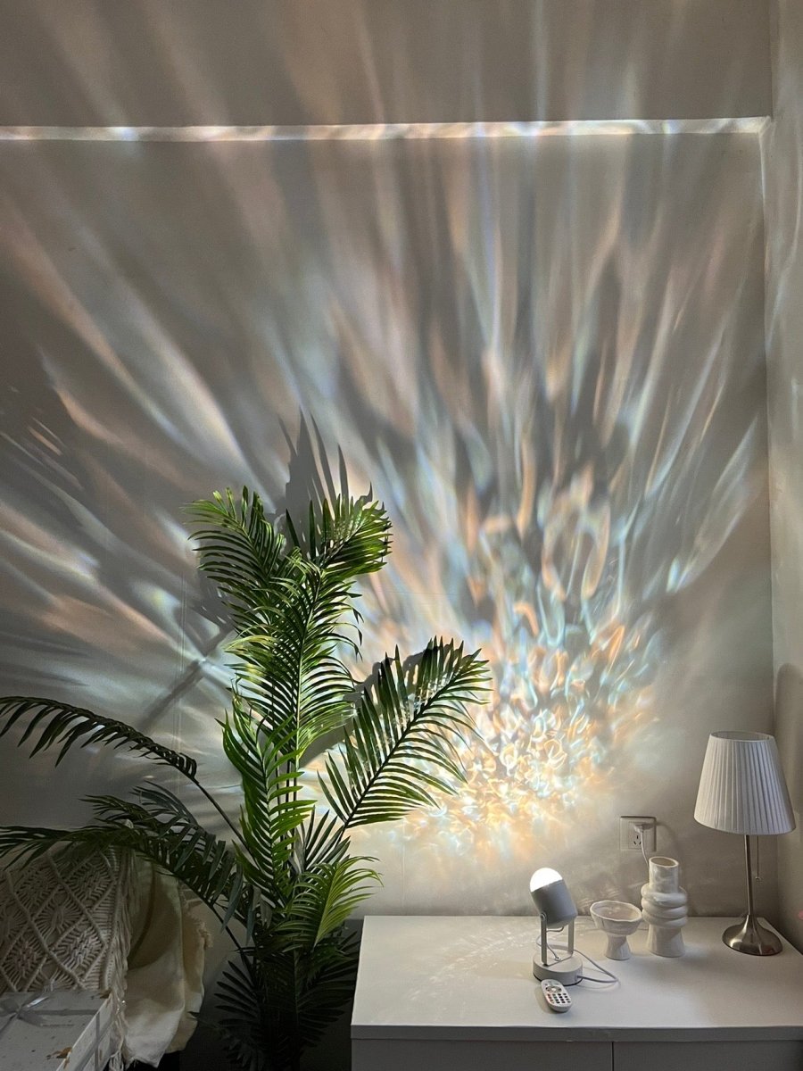 Ripple Projector Decorative Table Lamp - Creative Modern Ambient Night Light-1